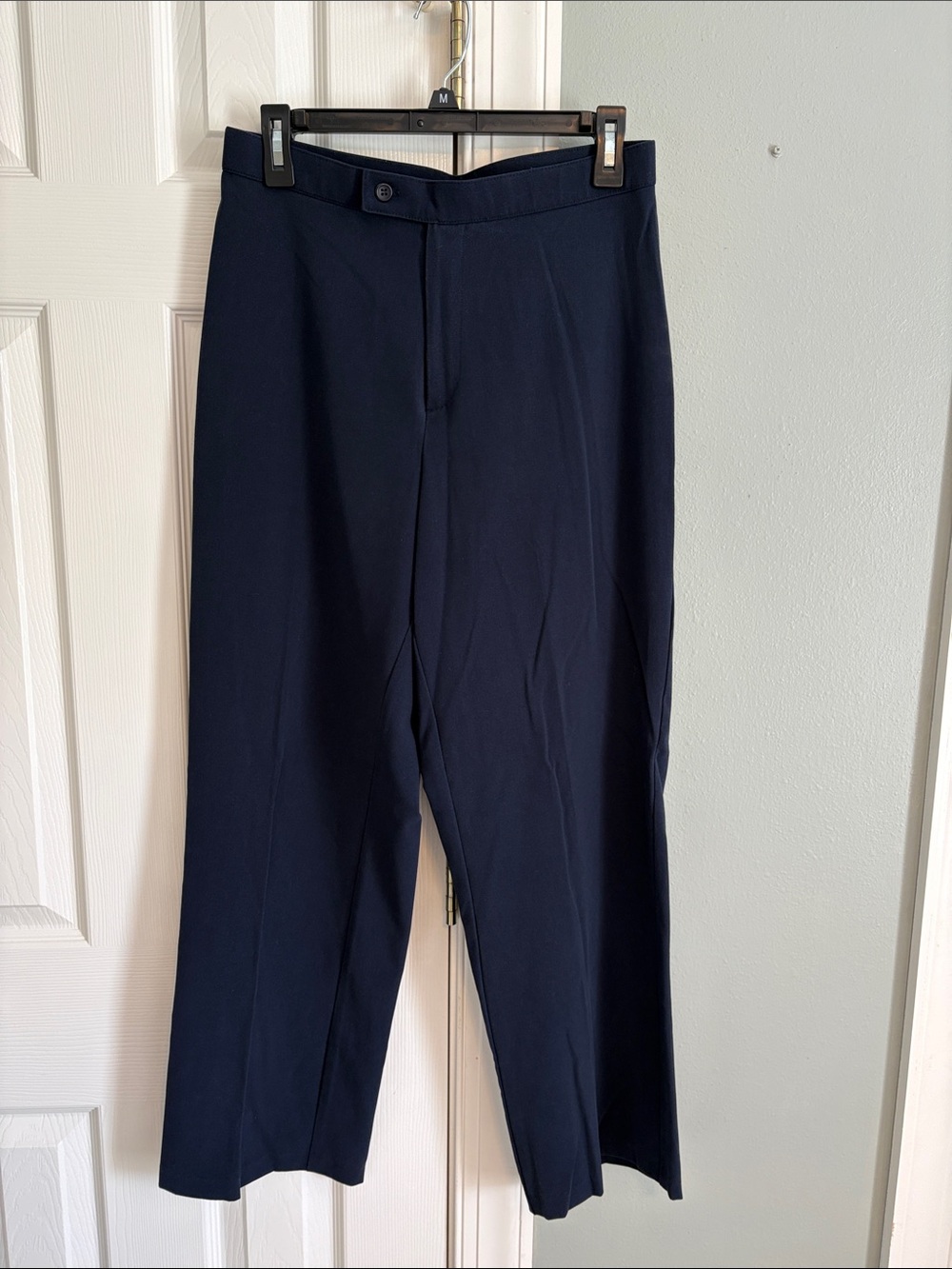 Briggs New York Women's Navy Straight-Leg Dress Pants